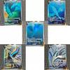 Pokemon Eeveelution ACG DIY Self Control Collect Signature Trading Flash Card Anime Cartoon Gift