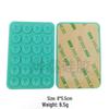 Double-Sided Silicone Mobile Phone Suction Cup Holder with 28/24 Beads for Strong Grip and Decompression
