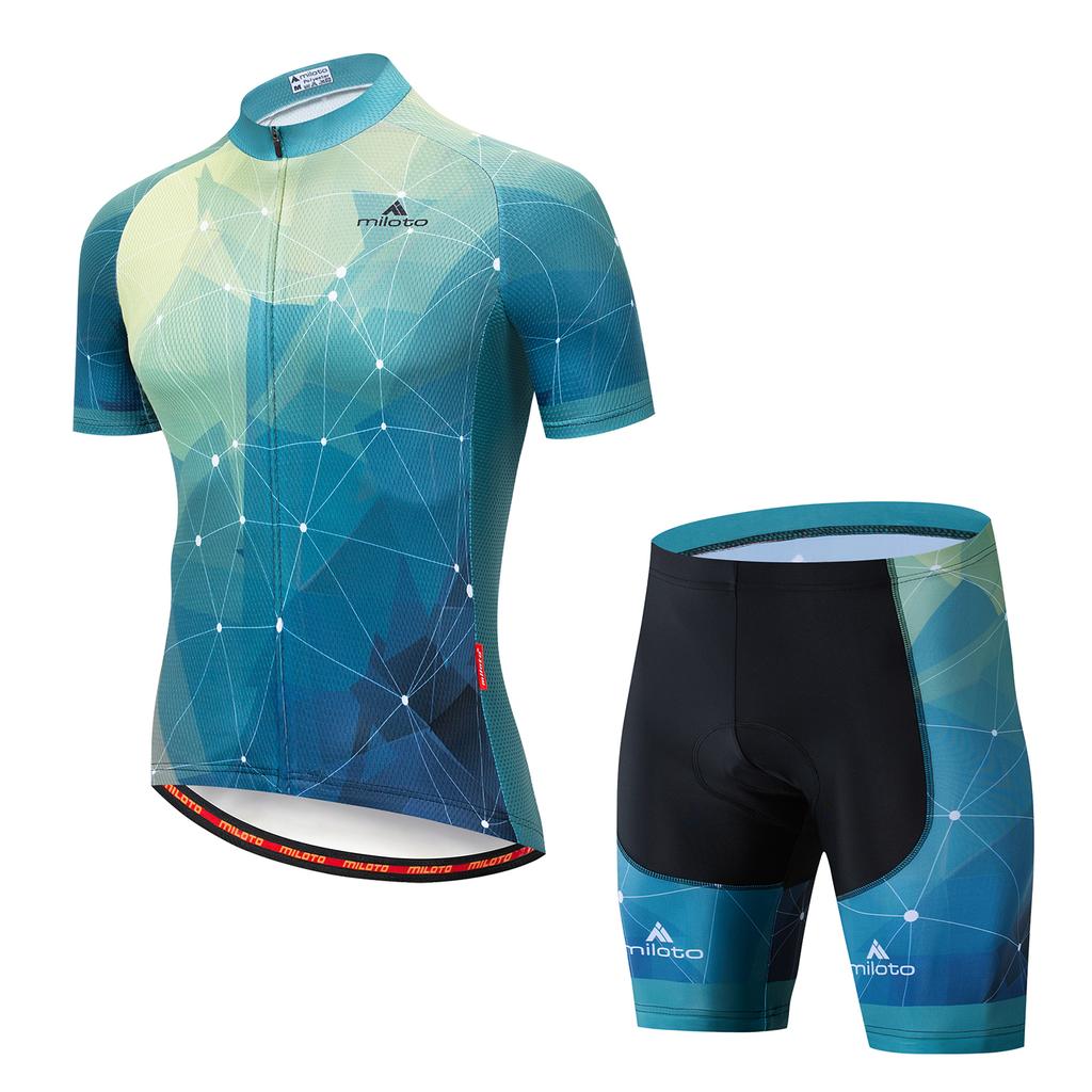 Bike-Professional Team Cycling Clothing Set, Summer Jersey, Men Maílllot Ciclismo Hombre 2026 Summer Breathable Cycling Suit Set