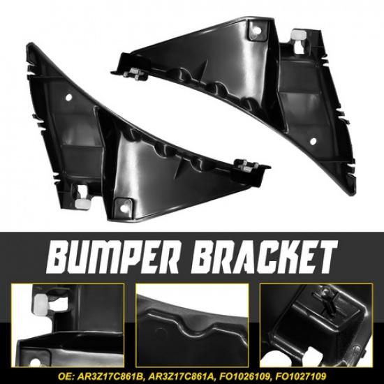 2X Front Bumper Support Retainer Covers For 2010-2014 Ford Mustang US Stock EXV