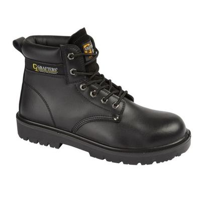 Mens Leather Safety Boots