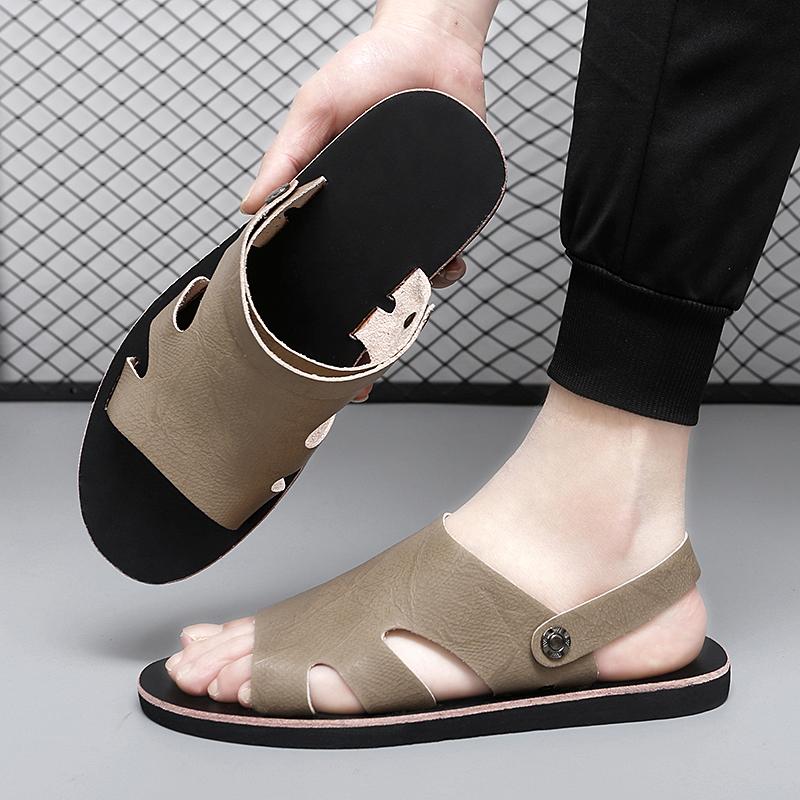 Fashion 2025 Summer Hot Selling Men's Sandals Outdoor Beach Casual Shoes Non Slip Soles Lightweight Men's Camping Shoes Breathable