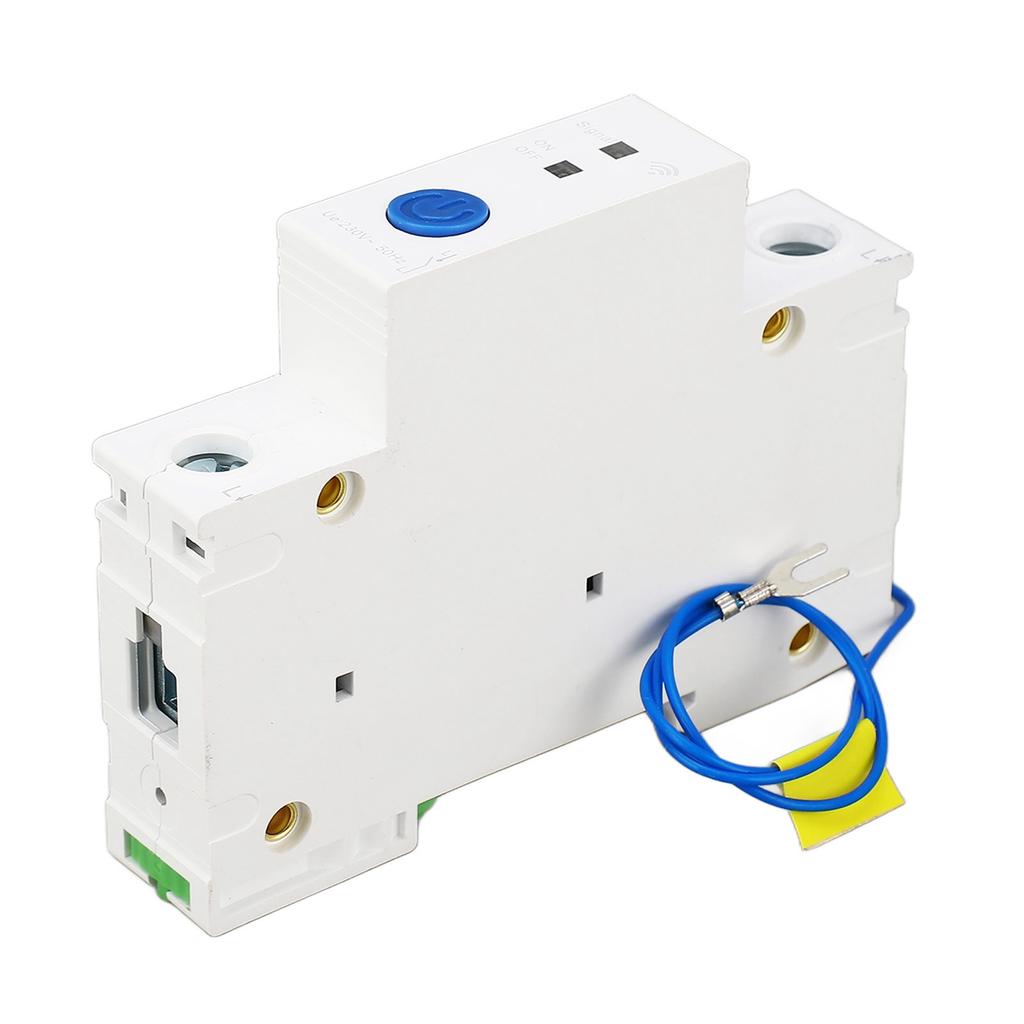 1P 230V Schutzschalter APP Fernbedienung DIN-Schiene Pa66 Intelligenter Schalter 2,4 GHz WLAN Schutzschalter