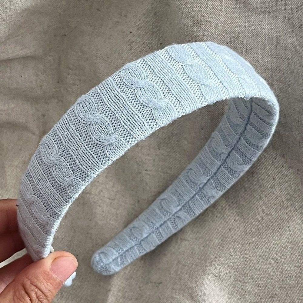 Soft Cable Knit Headband Knitting Construction Hair Hoop Accessories Hair Accessories Use
