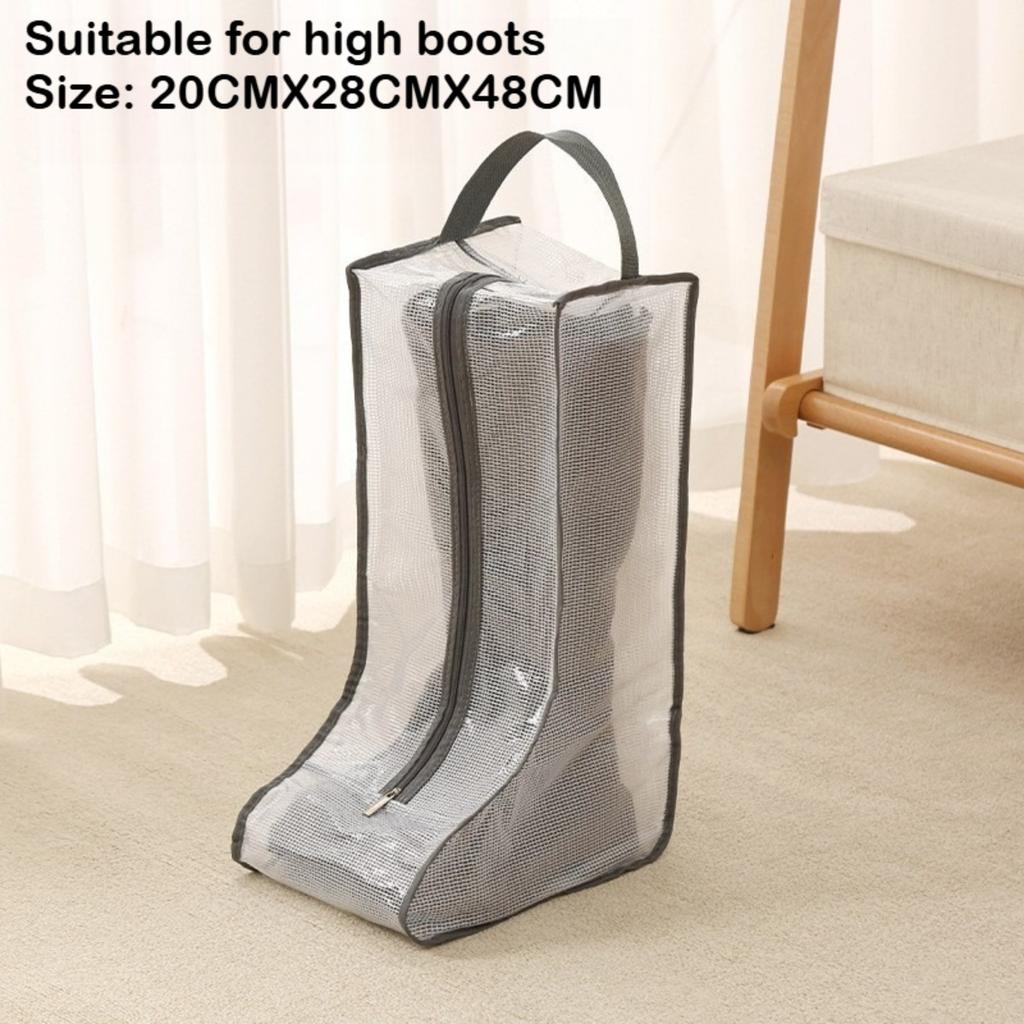 Shoe Storage Bag, Seasonal Long Boots, Dust Bag, Waterproof and Moisture-proof Clip Net Protection Set, Shoe Bag