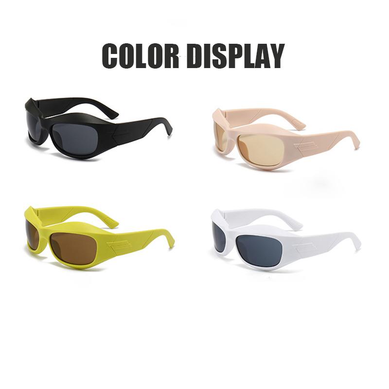 Fashion Steampunk Sunglasses Women Men Sun Glasses Trend Punk Hip Hop Sun Glasses Women's Outdoor Sports Hiking Glasses