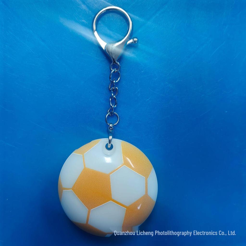 Heart-Shaped USB Rechargeable Touch Light Pendant Backpack Gift