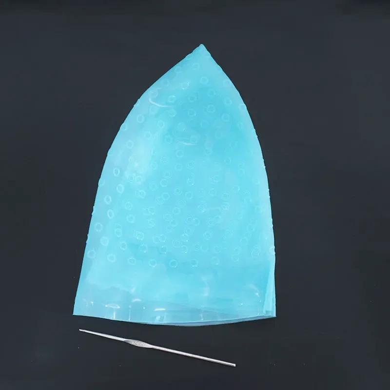 

Многоразовая краска для волос, окрашивание, мелирование, краска, колпачок для наращивания волос, инструменты для укладки, парикмахерская, профессиональная укладка для парикмахерских синий