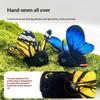 Rechargeable Automatic Cat Teaser Toy 3 Modes Simulation Butterfly Cat Teaser Hanging Elastic String Feline Toy