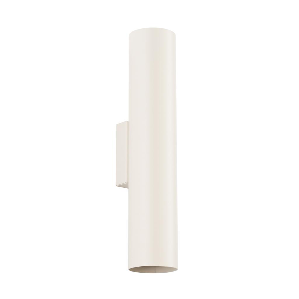 Kinkiet Ścienny Nowoczesny Beżowy Tuba 30 Cm Góra Dół Do Salonu Przedpokoju 2Xgu10 10W Lagos Sollux Lighting