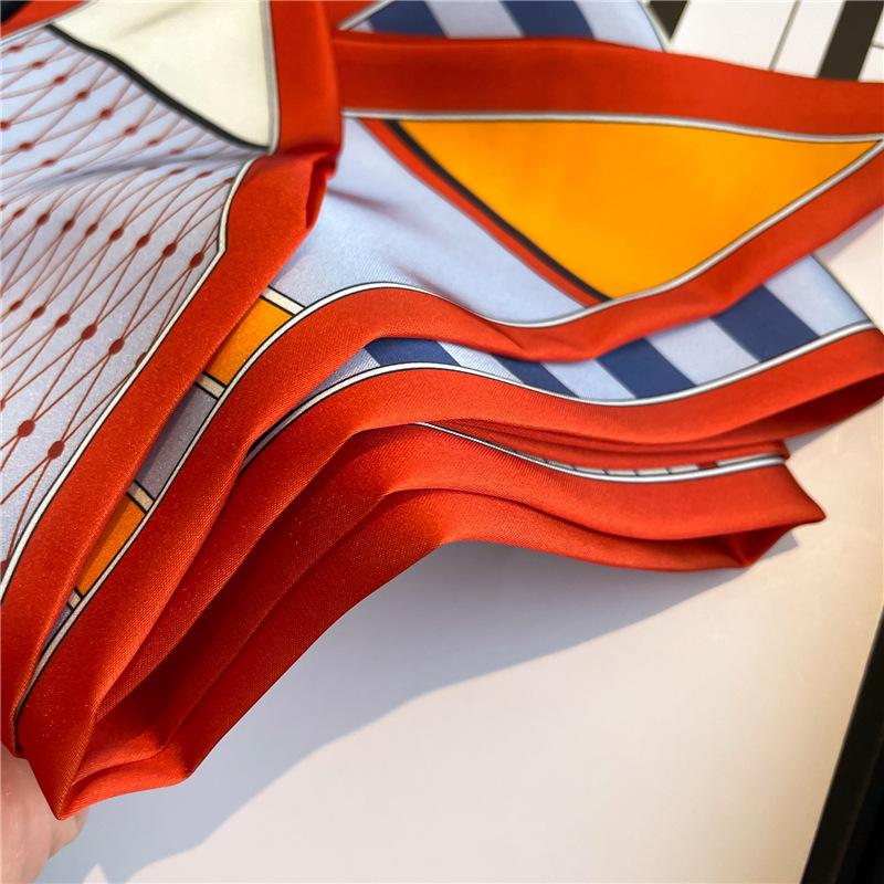 2025 New Horse Print Skinny Ribbon Women Scarf Hair Hand Wirst Folard Neck Tie Lady Headband Scrunchie Echarpe