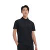 Men's FILA Polo Shirts Men's Black Polo Collar Moderate Straight Fit