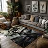 Premium Dollar Print Area Rug,Luxury Cash Design Carpet for Living Room,Thick Pile Sofa Mat with  Backing,Modern Home Decor