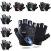 Outdoor Sports Cycling Gloves Men Half Finger Anti Slip Windproof For Spring Fitness Enthusiasts