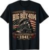 Camiseta Trem a Vapor Antigo Big Boy 4014 Locomotiva Ferroviária