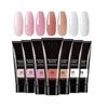 Nail Gel Set Gel Builder Nail Set with Extension Gel Nail Extension Forms Nail Lamp Nail File for Nail Manicure Beginner Starter Set