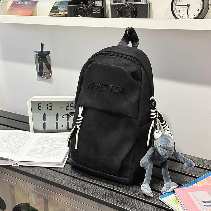 Small Backpack Female Student Versatile Go Out To Play Lightweight Small College Student Travel Backpack Male Trend Schoolbag