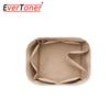 EverToner Fits For  Song-mant Basket Bag Organizer Insert Makeup Bag Waterproof Satin Light inner bag