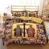 Comforter Print Boho Mandala Bedding Set Queen Size Egyptian S With 2/3 Pcs Set Bedroom