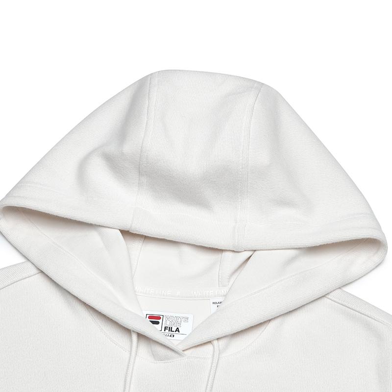 New FILA Lifestyle Sweatshirt Women's Steam White F11W443203FIV