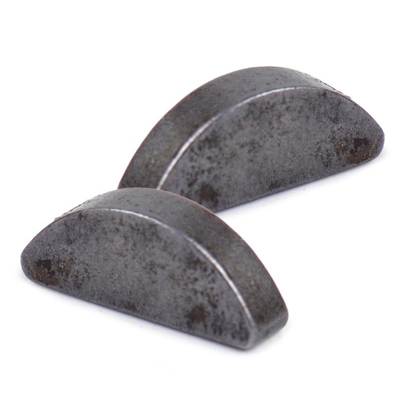 4Pcs Grey Iron Woodruff Key Clutch Side of Crank for Motorized Bicycle 49cc 60cc 80cc 2 Stroke Gas Motor Engine