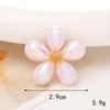 Pearl Flower Five-Petal DIY Phone Case Teardrop Clog Embellishments
