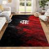 CR Flamengo Carpet Door Mat for Living Room or Bedroom Protective Mat Under Chair Office Decoration Christmas Gift Birthday Present