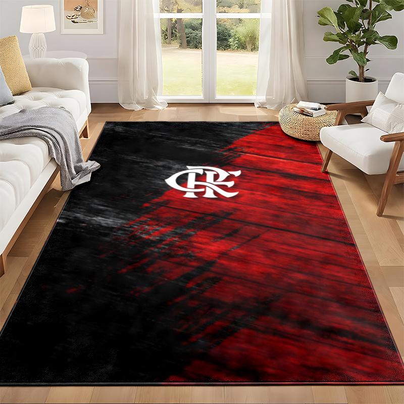 CR Flamengo Carpet Door Mat for Living Room or Bedroom Protective Mat Under Chair Office Decoration Christmas Gift Birthday Present