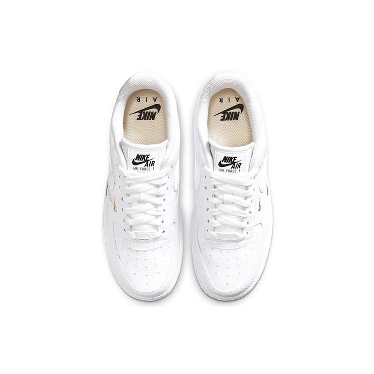 Nike Air Force 1 '07 Essential 'White Metallic Gold' Women's Sneakers CT1989-100