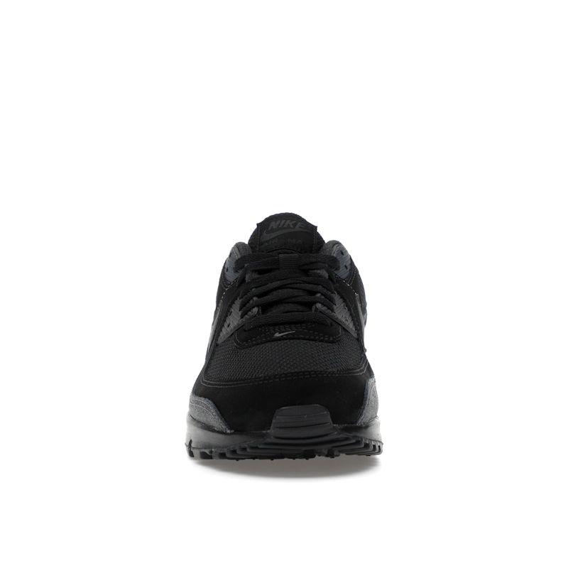 Nike Air Max 90 Reflective Swoosh Unisex Sneakers Black Anthracite HQ3828-002