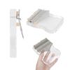 Portable 17 Keys Mini Kalimba Piano Clear Crystal Finger Piano Thumb Piano Musical Instrument Christmas Gift for Kids