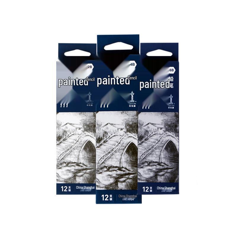 Beginner Sketching Pencil Set – 2B, 4B, 6B, 8B, 12B, HB