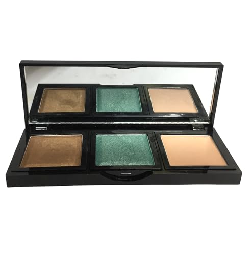 MEGAGA USA Glowish Micro Mini Natural Eyeshadow Palette Pack of 3