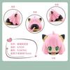 6Pcs/1Set 6CM SPY Family Anime Anya Napping Cat Model Yor Forger Toy Twilight Gift Collection Cute Aciton Figure Becky Damian