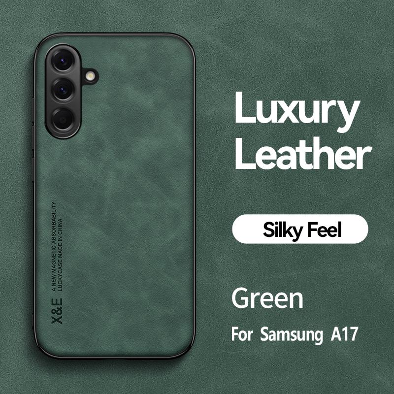 Light Luxury SheePskin Case For Samsung Galaxy A 17 07 56 55 54 36 35 34 26 25 24 16 15 14 06 With Magnetic Suction Phone Case