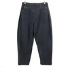 COLINA Made in Japan Wolle Gestreiftes Muster Bequeme Hose M Grau Herren Gebraucht