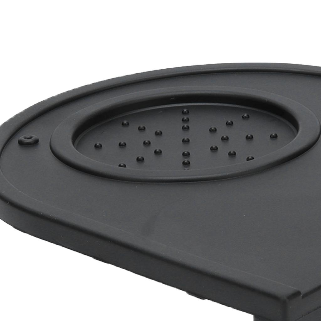 Coffee Tamper Pad Silicone Anti Slip Tamper Mat Soft Harmless Corner Tamping Mat for Household