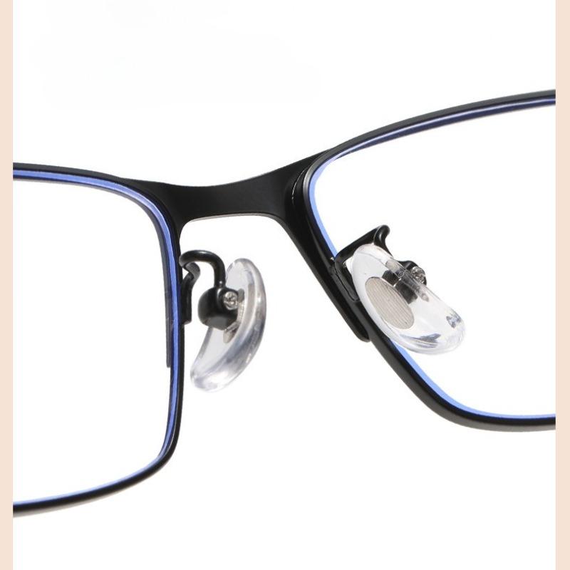 משקפי קריאה פוטוכרומיים אופנתיים לגברים מולטיפוקליים ברזולוציה גבוהה לשימוש כפול למרחק ולקרוב נגד אור כחול דיופטר עד +4.0