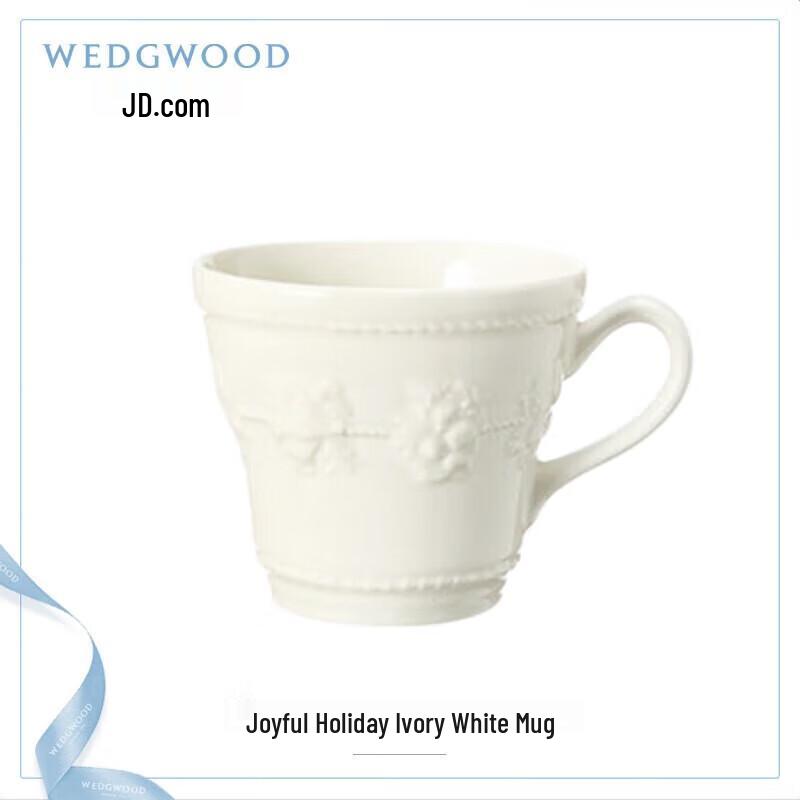 Wedgwood Merry Holiday Ivory Mug