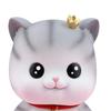 Cat Piggy Bank Statue Ornament Container Saving Box Figurine Sculpture for Desktop Bedroom Living Room Decoration Birthday Gift