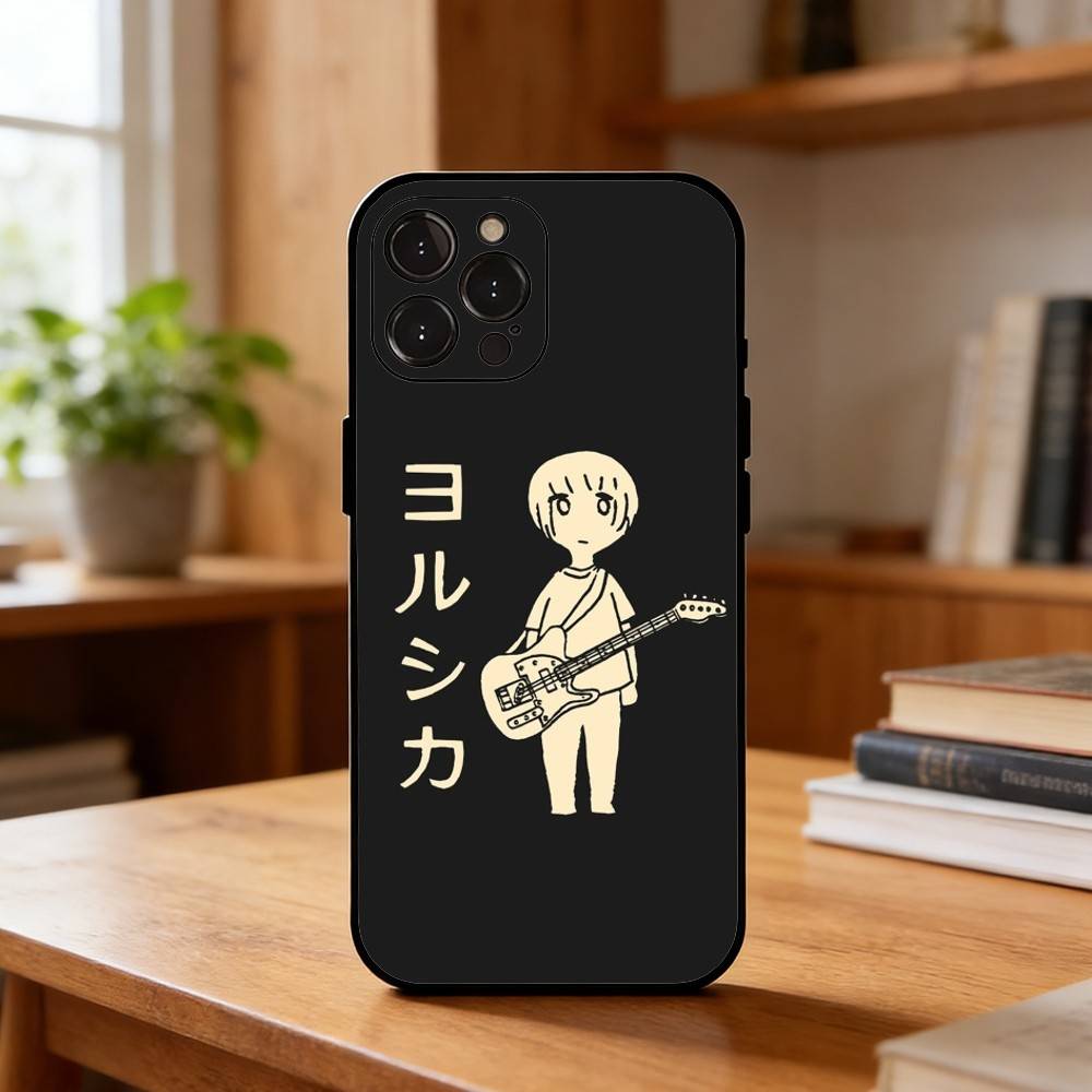 M-MUSIC Yorushika-a S-sart-t Phone Case For iPhone17,16,15,14,13,12,Plus,Pro Max, 5G Others Soft Black Cover