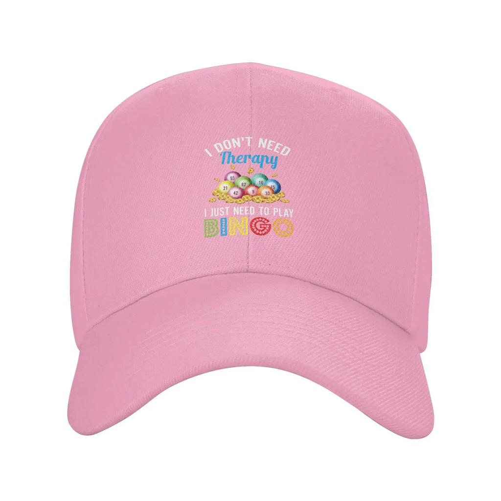 Custom Classic Hot Game Bingo Baseball Cap Unisex Women Breathable  Dad Hat Sun Protection