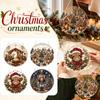 Acrylic Shape Christmas Hanging Ornaments, 2D Flat Decoration for Tree, Home, Party