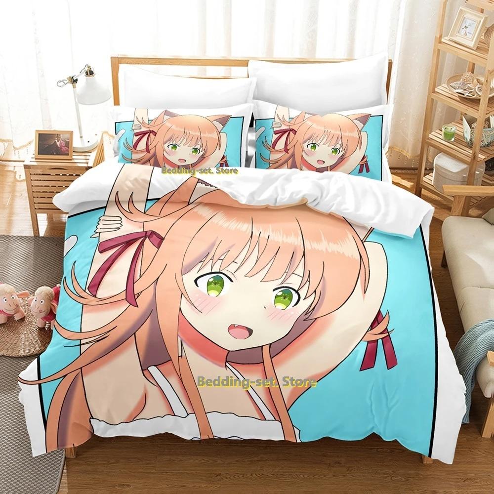 Bestienbändiger Bettwäsche-Kollektion Einzelbett Twin Full Queen King Size Bett Kollektion Schlafzimmer für Erwachsene Kinder Bettbezug Kollektionen 3D-Druck Anime Mit Bettwäsche