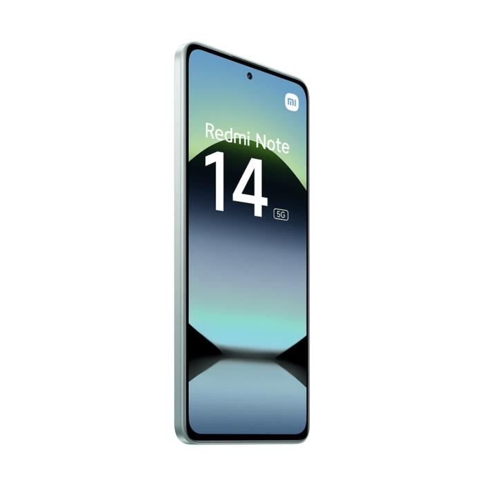 Xiaomi Redmi Note 14 5G 6 Go/128 Go Vert Corail (Coral Green) Double SIM