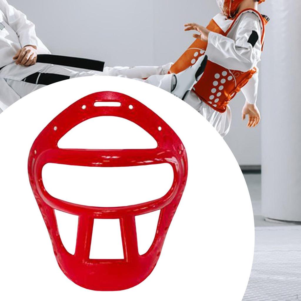 Karate Sparring Face Shield Boxing Cover Gym Mma Taekwondo Detachable Mask Facial Guard for
