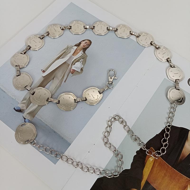 Four Seasons available Nový pásek Dámská kožená móda Všestranné džíny Pásek Dekorace se sukní, oblekem, svetrem Potah pasu