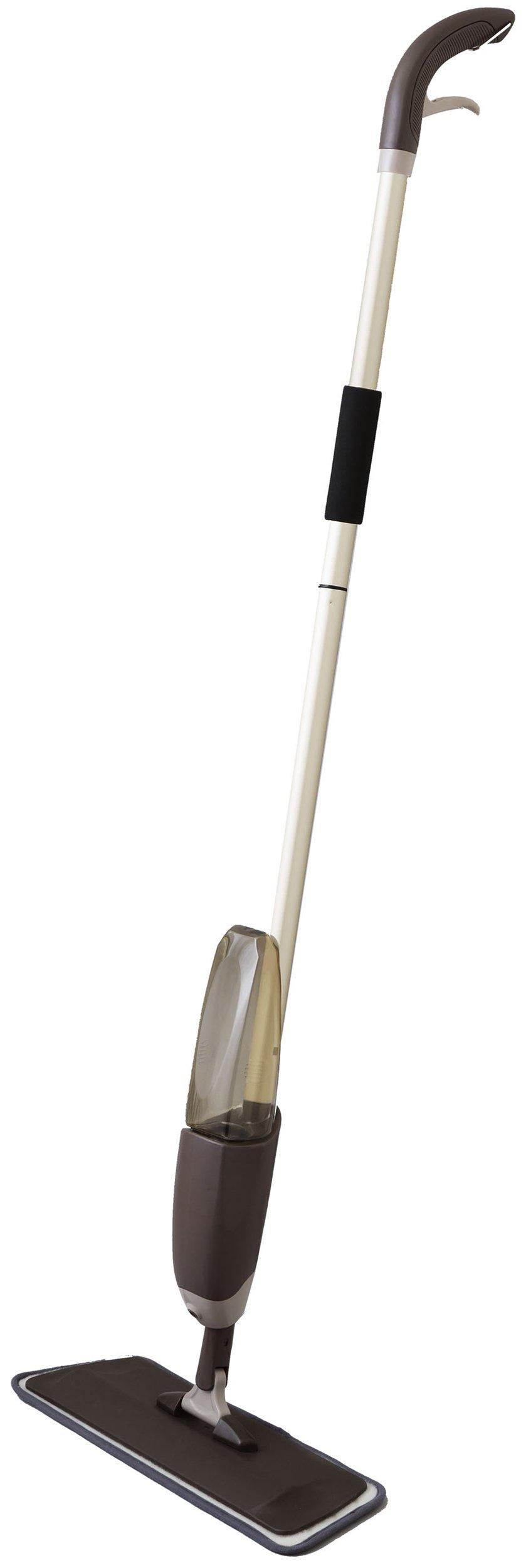 

CCP ZJ-MS7-BR Spray Mop with Catch Mop for Cleaning with Just Water, Brown