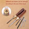 Mini Hand Saw Set High Carbon Steel Coarse And Fine Tooth Saw Blade With Wooden Handle Replaceable Saw Blades For Cutting Wood