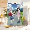 Anime N-NonS NonS BiyoriS Throw Soft Warm Throw Blanket for Bedroom Living Room Bed Travel Camping Picnic Gift